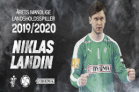 Niklas Landin er Årets Mandlige Landsholdsspiller 2019/2020 